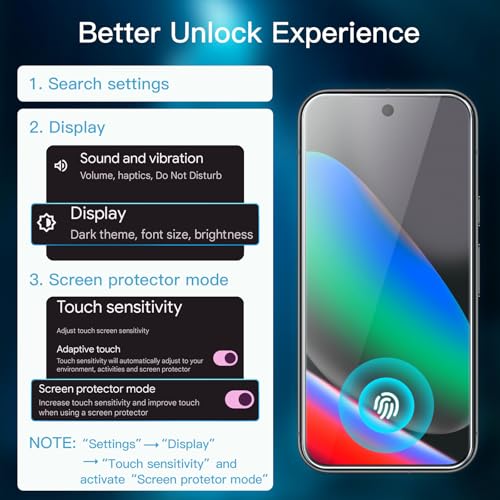 JETech Screen Protector for Google Pixel 10, 2+2 Pack - size: Pixel 10