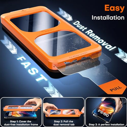 TOCOL for iPhone 14 Screen Protector, Clear - color: Clear