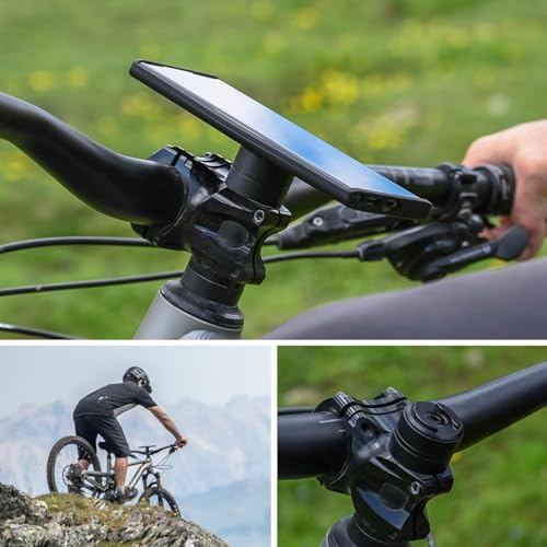 SP CONNECT Micro Stem Mount Pro Clamp | SPC+ | Premium Mobile Phone Holder for Cycling | Electric Bicycle Cell-Phone Holders | Road Bike E-Bike - size: Clamp - One Size