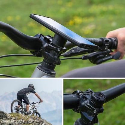 SP CONNECT Micro Stem Mount Pro Clamp | SPC+ | Premium Mobile Phone Holder for Cycling | Electric Bicycle Cell-Phone Holders | Road Bike E-Bike - size: Clamp - One Size