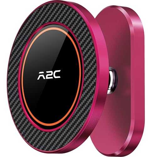 A2C Burgundy Alloy Magnetic Golf Cart Phone Holder, Women Golf Accessories - color: Burgundy