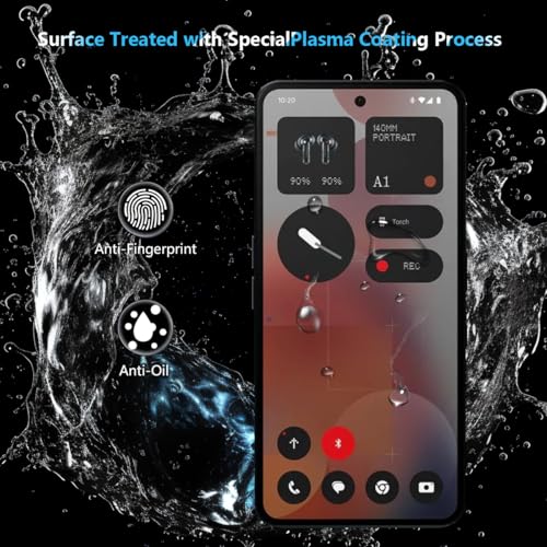 3+2 Pack Tempered Glass for Nothing Phone 3a Pro Screen Protector with Camera Lens Protector, 9H Hardness, HD Clear Film, Case Friendly, Screen Protector for Nothing Phone 3a Pro - size: for Nothing Phone 3a Pro