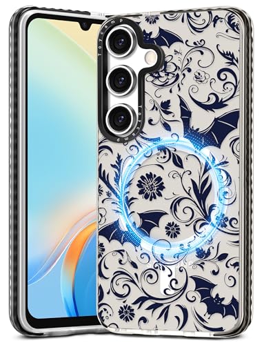 Toycamp for Samsung Galaxy A15 5G Phone Case - Compatible with MagSafe Women Girls Cute Phone Cover Magnetic with Shockproof Protective Girly Pretty Kawaii Designer for Samsung A15 5G Cases, Bat - color: Bat, size: for Samsung Galaxy A15 5G