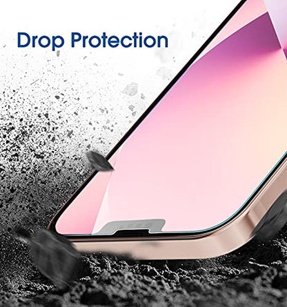 amFiIm OneTouch for iPhone 13 Mini Screen Protector 5.4" Tempered Glass - size: IPH13Mini-5.4"