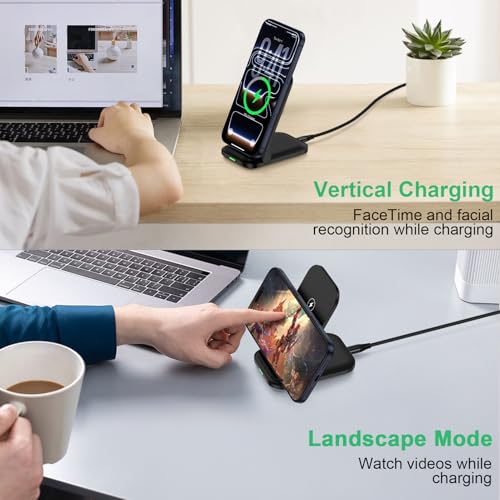 Wireless Charger Samsung Fast Charging Stand for Samsung Galaxy S26 Ultra
