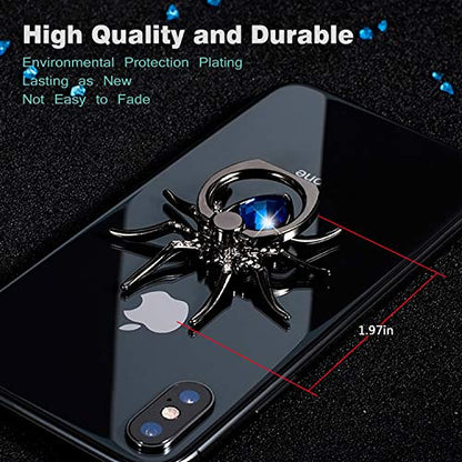 Allengel Phone Ring Holder Grip, Animal 360 Rotation Diamond Metal Finger Ring Grip Kickstand for All Smartphone, Tablets and Case - Royal Blue - color: Blue
