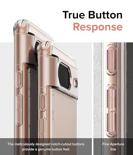 Ringke for Google Pixel 8 Case [Fusion Matte Clear] | Oil & Dirt Resistant, Anti-Fingerprint Technology Prevents Oily Smudges, Frosted Coating Feels Velvety Soft - size: Pixel 8
