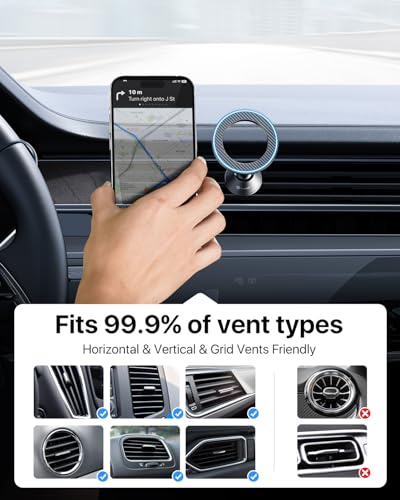 andobil for MagSafe Car Mount Vent, 20xN55 Strongest Magnet ＆ All Metal - style: Vent