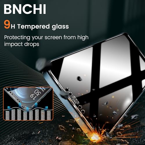 2 Pack 4 Way 360° Privacy Screen Protector for iPhone 12 Pro Max, Horizontal and Vertical All Around Anti-Spy 9H Tempered Glass Film, Scratch Resistant, Zero Bubbles, Face ID Sensitive - size: iPhone 12 Pro Max