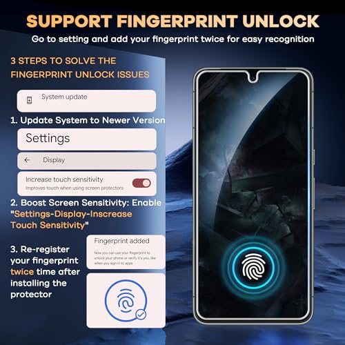 FANGTIAN 4 Pack Hybrid Screen Protector Film for Google Pixel 8 Pro
