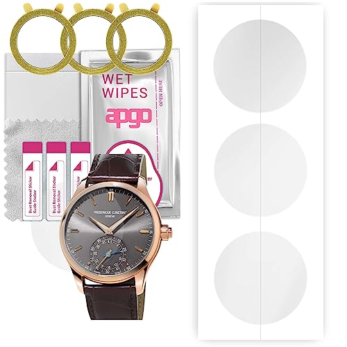 apgo 3x Hydrogel Ultra-Clear Screen Protector for Vitality Ladies Hybrid, Hydrogel Film, Flexible, Soft TPU with positioning layer easy installation