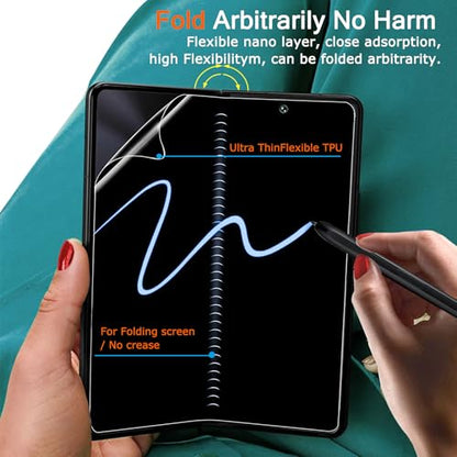 Ferilinso 2 Pack Privacy Screen Protector for Samsung Galaxy Z Fold 6 - size: Galaxy Z Fold 6-6.0 IN
