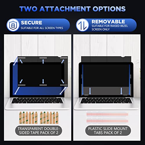 Magicmoon 16 Inch Privacy Screen Filter for 16:10 Aspect Ratio Monitor