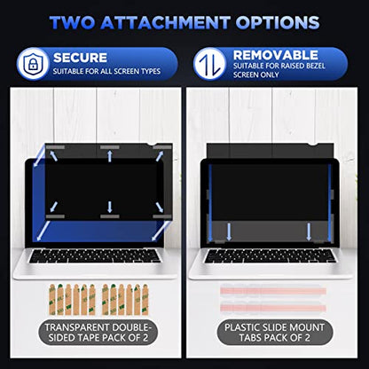 Magicmoon 16 Inch Privacy Screen Filter for 16:10 Aspect Ratio Monitor