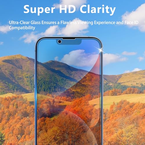 3 Pack Screen Protector Designed for iPhone 16e / 17e with 3 Pack Tempered Glass Camera Lens Protector,Ultra HD Clear,9H Hardness,Easy Install - Case Friendly,Scratch Resistant - color: iPhone 16e / 17e 33