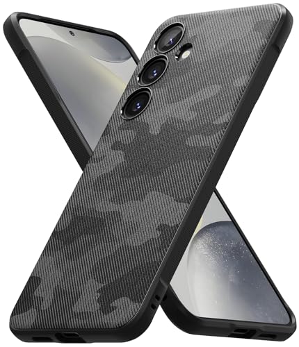 Ringke Onyx for Samsung Galaxy S24 Case [Feels Good in The Hand] Oil & Dirt Resistant, Enhanced Camera Lens Protection, Comfortable Grip, Non-Slip, Lightweight Cover - Camo Black - color: Camo Black, size: Galaxy S24