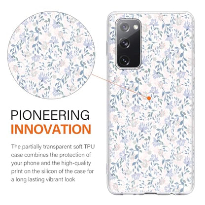 Case for Samsung Galaxy S20 FE, Clear, 2 Pack - color: Flower Bunny, size: Samsung Galaxy S20 FE (4G/5G)