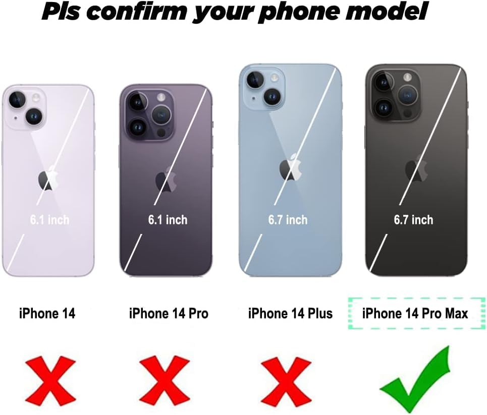 for iPhone 14 Pro Max Case Tortoise Shell Cute Design | [Military Grade Protection], 8FT Drop Resistant Shockproof Heavy Duty Phone Case Cover Women Men for iPhone 14 Pro Max 6.7” - size: iPhone 14 Pro Max
