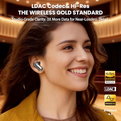 TOZO NC20 Active Noise Cancelling Wireless Earbuds LDAC Hi-Res Bluetooth