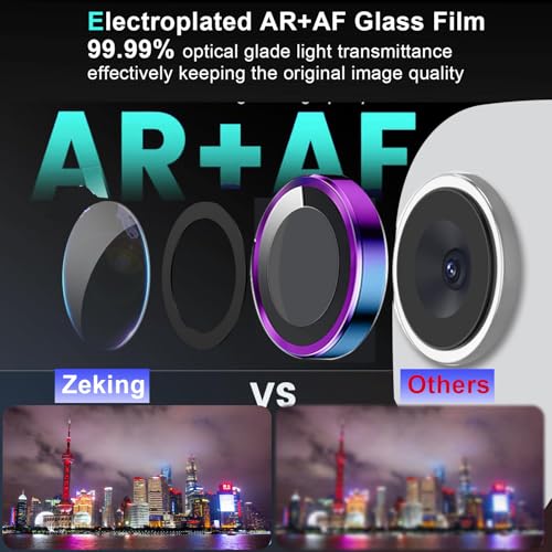Zeking 2 Set for Samsung Galaxy Tab S10 Plus Camera Lens Protector - color: Color