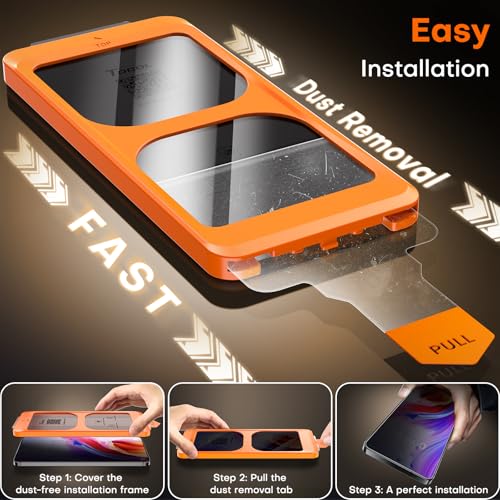 TOCOL for Samsung Galaxy S26 Plus Privacy Screen Protector - color: Privacy