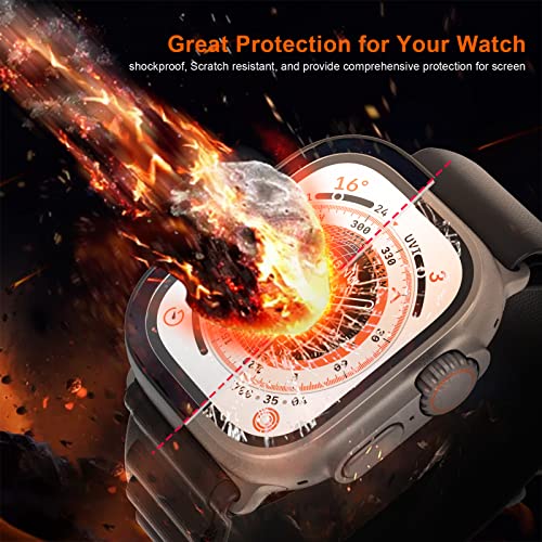 12 Pack Case Compatible with Apple Watch Ultra 3/Ultra 2/Ultra 49mm - color: 12 pack A, size: 49mm-Ultra 3/Ultra 2/Ultra