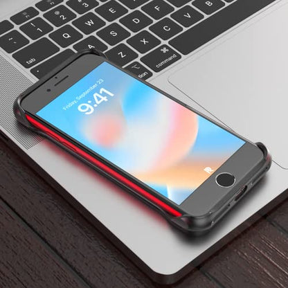 REBEL Magnetic Case for iPhone SE 2022 [Flex Series] Clear, MagSafe Compatible, Exposed Sides, Non-Yellowing, Protective Shockproof iPhone SE 3 Case/SE 2020/iPhone 8, 4.7 Inch Phone (Crystal Clear) - color: Crystal Clear, size: iPhone SE