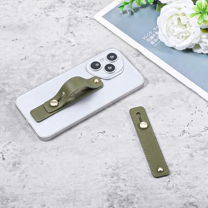 Ymapinc 2Pcs Phone Loops for Back of Phone Strap Grip Holder - color: Green