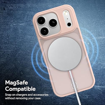 Incipio - Fog iPhone 17 Pro Max, Magsafe Compatible Phone Case, 10ft Drop Tested, Ultra Durable & Shock Absorbing, Scratch Resistant & Slim Profile (Pink) - color: Pink, size: iPhone 17 Pro Max