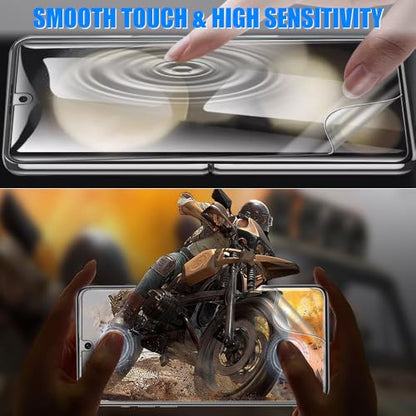 HD Hydrogel Film for Samsung Galaxy Z Flip 6 5G Inner Screen Protector Transparent Soft TPU Anti-scratch Protective Film