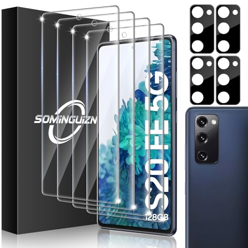 4+4 for Samsung Galaxy S20 FE 5G Screen Protector Camera Lens Protector - size: Galaxy S20 FE