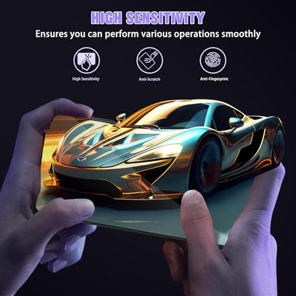 For One Plus 15 5G Privacy Screen Protector (2+2 Pack) - size: One Plus 15 5G 2+2