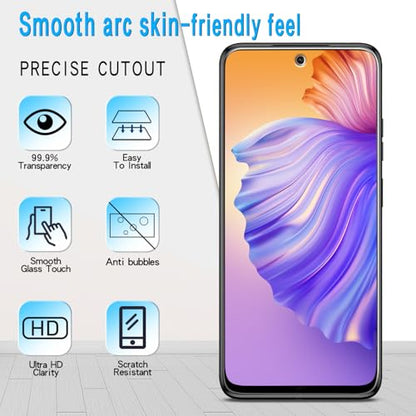 Slanku 3 Pack for Moto G Stylus 5G 2025 Screen Protector Tempered Glass