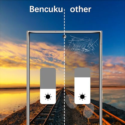 2+2 Pack Privacy Screen Protector for Samsung Galaxy S25 Ultra - color: Samsung Galaxy S25 Ultra-Black