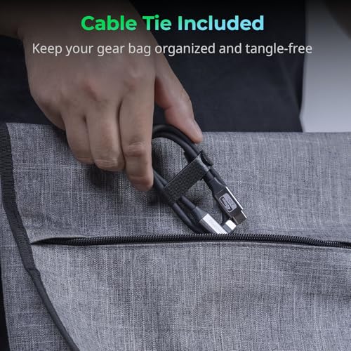 SMALLRIG USB4 40Gbps USB-C Cable 240W 60cm/23.6in - 5076 - size: 60 cm/23.6 in, style: Straight to Angled