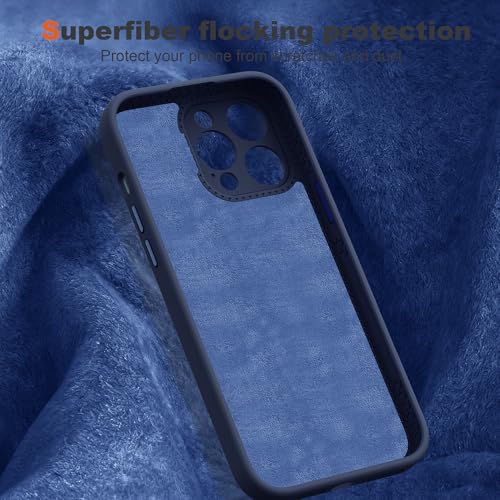 Case for iPhone 13 Pro with 360°Spin Stand,6.1" Dark Blue | Magnetic 360°Spin Stand,Compatible with Mag-Safe,Soft Silicone 13 Pro Case - color: Dark Blue, size: Iphone 13 Pro