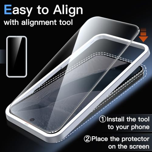 JETech Screen Protector with Lens Protector for Google Pixel 11 Pro - size: Pixel 11 Pro