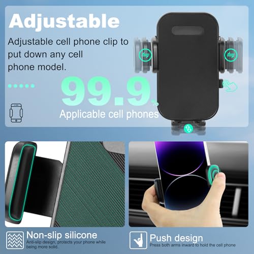 KAKSEY Car Phone Holder Compatible with BMW MINI Cooper 2007-2013 Auto Accessories Screen Fixed Clip, Mobile Cellphone Mount Navigation Screen Bracket Hands-Free