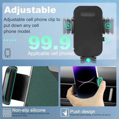 KAKSEY Car Phone Holder Compatible with BMW MINI Cooper 2007-2013 Auto Accessories Screen Fixed Clip, Mobile Cellphone Mount Navigation Screen Bracket Hands-Free