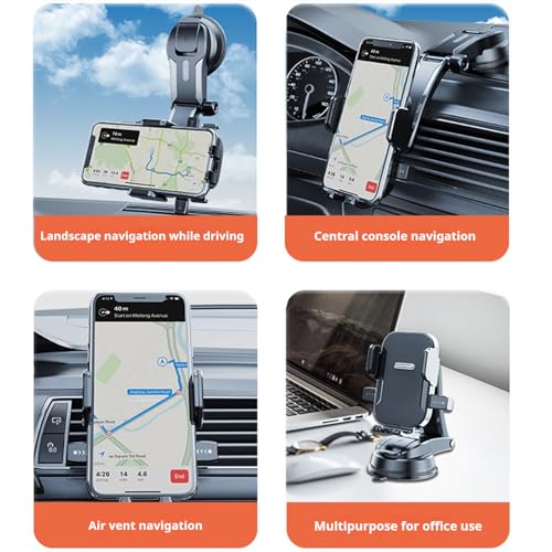 Car Phone Holder Mount Phone Mount for Car Windshield Dashboard