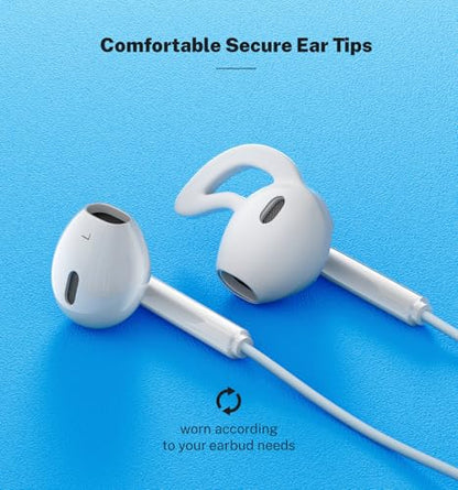 USB C Headphones Wired for iPhone 15 Pro Max 16 Pro Max 17 Plus iPad Stereo - color: White