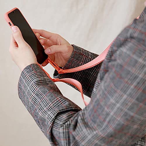 Compatible with iPhone 6/7/8/SE2/SE3,Crossbody Phone Case with Lanyard Cute Soft Silicone Case with Adjustable Shoulder Strap Shockproof Protector Compatible with Women Girls Rose Red - color: Rose Red, size: iPhone 6/7/8/SE2/SE3