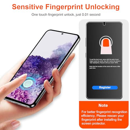 2 Pack for Samsung Galaxy S20 Plus Anti-Glare Matte Privacy Screen Protector 6.7 inch, Smooth and Responsive Touch Flexible EPU Film, [Support Fingerprint Unlock] [Self-Healing] [Not Glass] - size: Samsung Galaxy S20 Plus 6.7 Inch