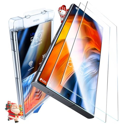 UltraGlass TOP 9H+ Armor for Samsung Galaxy S24 Ultra Screen Protector | NO.1 Military Grade Shatterproof, Screen Protector 24 Ultra Tempered Glass S24Ultra, Longest Durable, Auto Install, 2 Pack - size: S24 Ultra