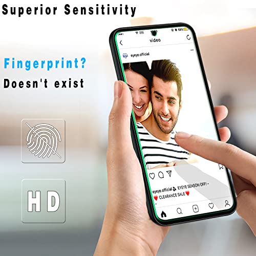Slanku 3 Pack Screen Protector For Samsung Galaxy A54 5G Tempered Glass - color: Transparent