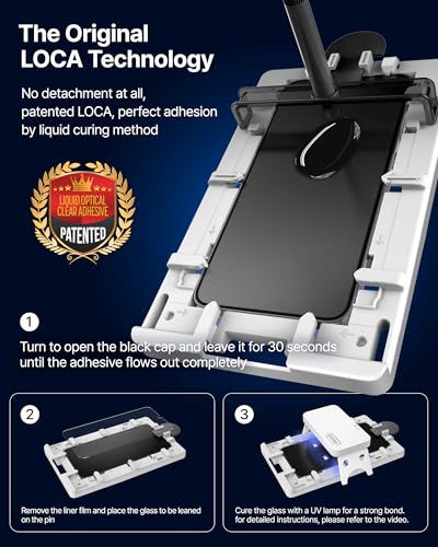 DOME GLASS Whitestone Compatible with Galaxy S26 Ultra, Full Coverage UV Tempered Glass Screen Protector with LOCA Adhesive [2 Pack]