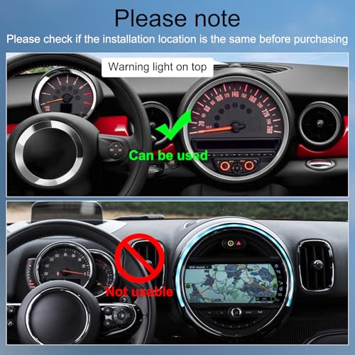 KAKSEY Car Phone Holder Compatible with BMW MINI Cooper 2007-2013 Auto Accessories Screen Fixed Clip, Mobile Cellphone Mount Navigation Screen Bracket Hands-Free