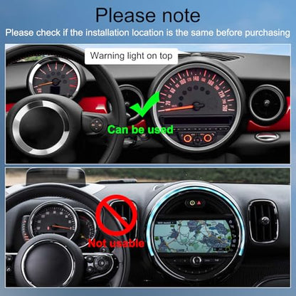 KAKSEY Car Phone Holder Compatible with BMW MINI Cooper 2007-2013 Auto Accessories Screen Fixed Clip, Mobile Cellphone Mount Navigation Screen Bracket Hands-Free