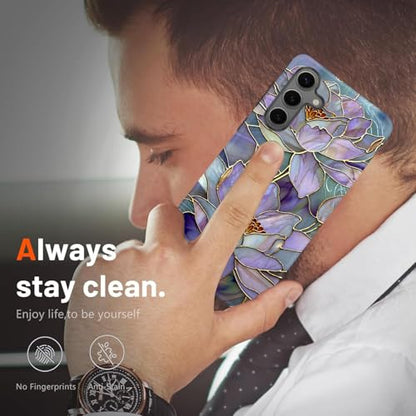 Compatible for Samsung Galaxy S25 FE 5G Case,Double Layer Shockproof Protection Heavy Duty Phone Cover,Abstract Lotus - color: Abstract Lotus, size: S25 FE