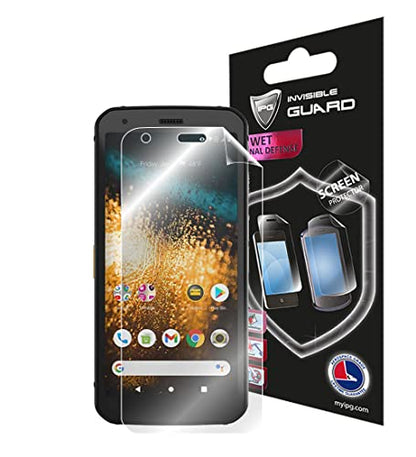 IPG For Cat S62 - S62 Pro Rugged Smartphone SCREEN Protector Hydrogel Invisible Touch Screen Sensitive Ultra HD Clear Film Anti Scratch Skin Guard - Smooth/Self-Healing/Bubble -Free Screen